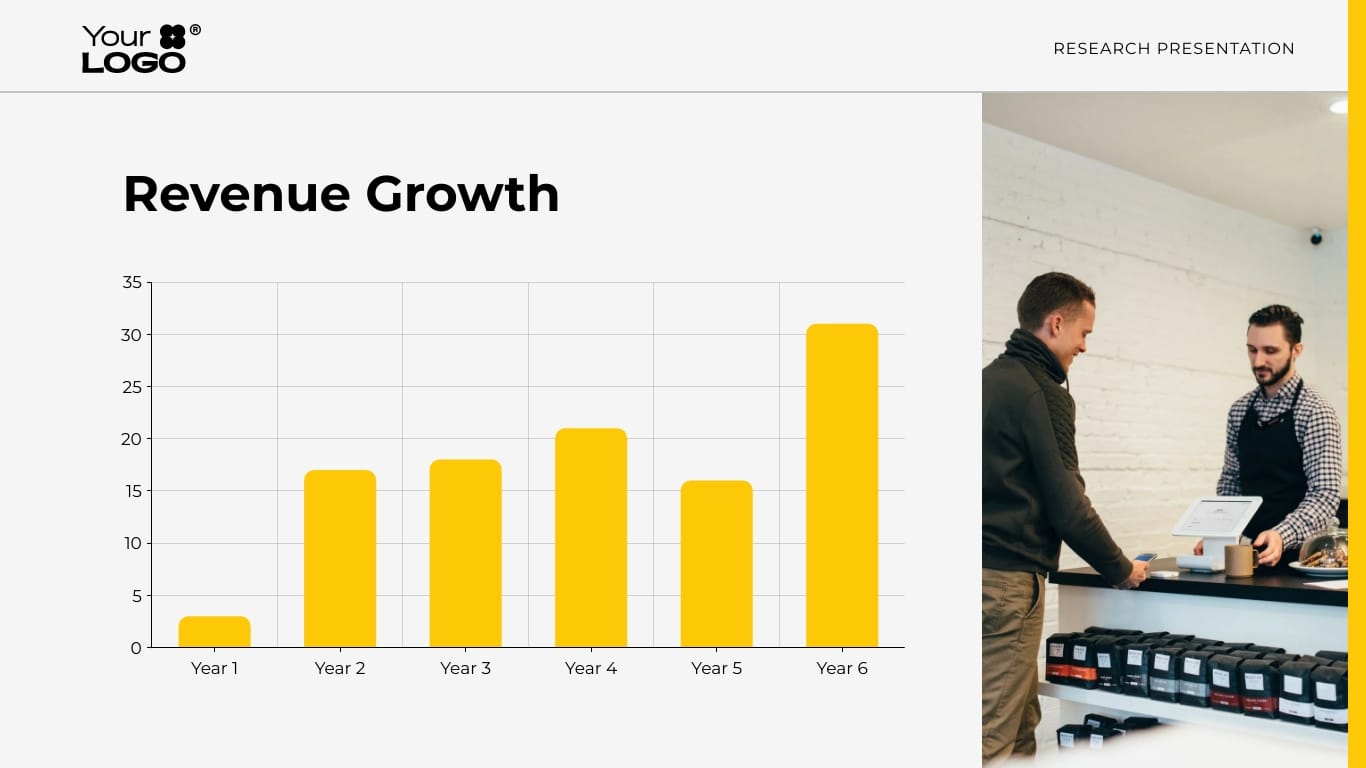 Sleek Investment Research Presentation Template - Slide 12 Sleek Investment Research Presentation Template - Slide 12