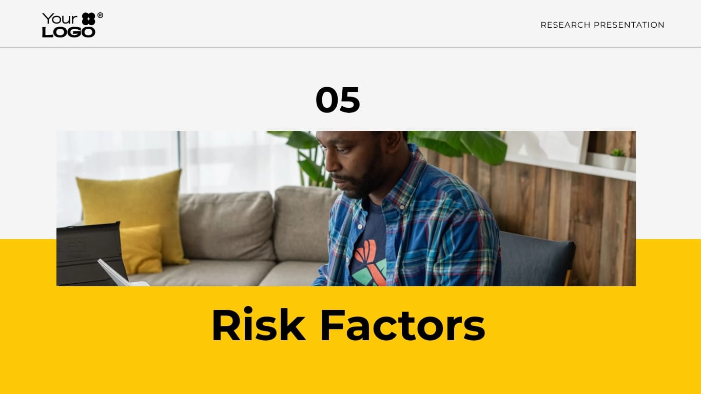 Sleek Investment Research Presentation Template - Slide 14 Sleek Investment Research Presentation Template - Slide 14