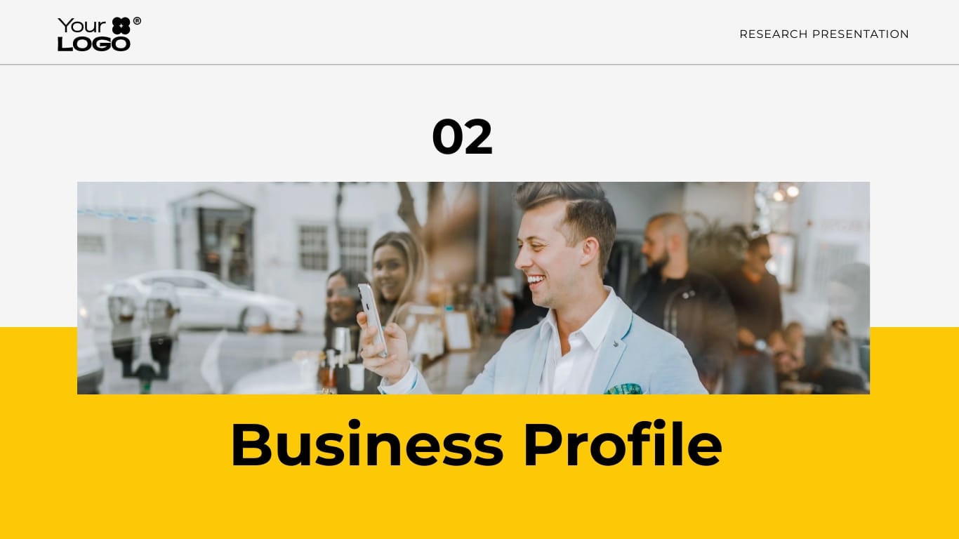 Sleek Investment Research Presentation Template - Slide 6 Sleek Investment Research Presentation Template - Slide 6