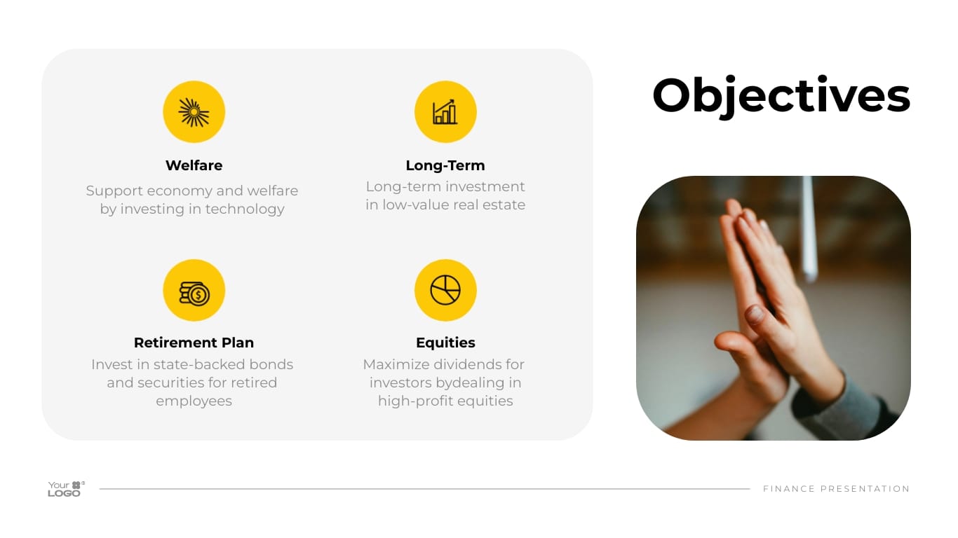 Sleek Mutual Funds Presentation Template | Visme