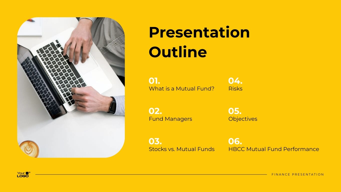 Sleek Mutual Funds Presentation Template | Visme