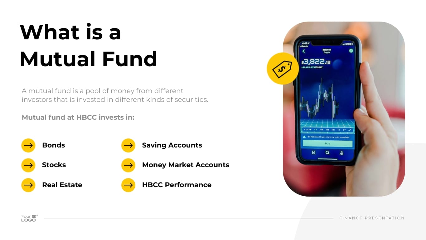 Sleek Mutual Funds Presentation Template | Visme