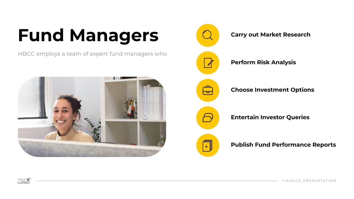 Sleek Mutual Funds Presentation Template | Visme