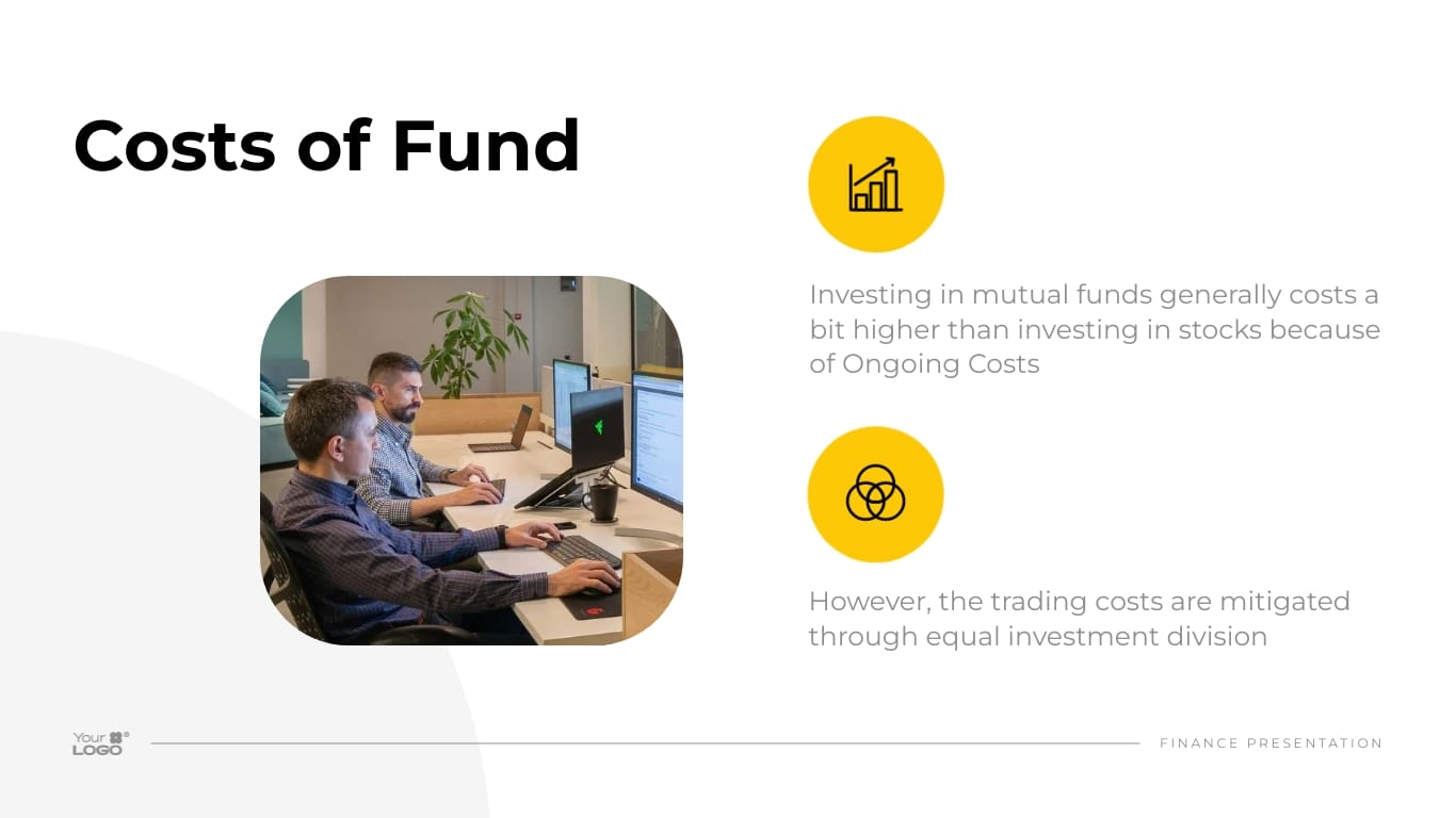 Sleek Mutual Funds Presentation Template | Visme