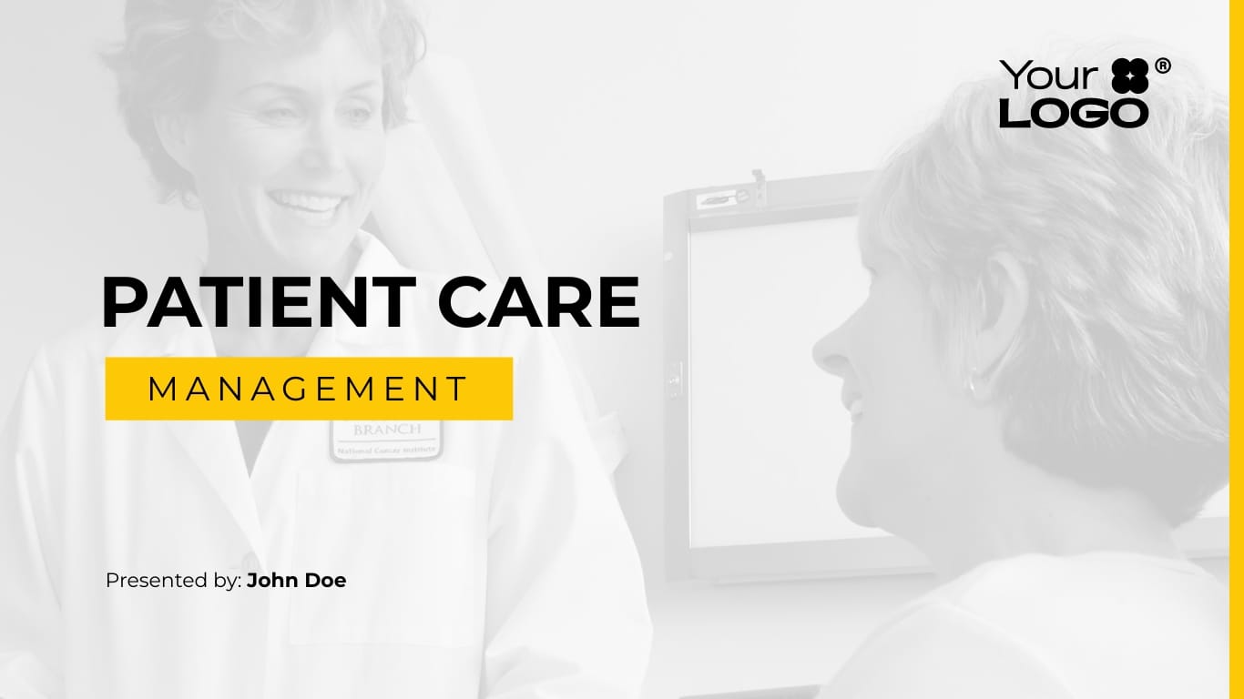 Patient Care Management System Presentation Template