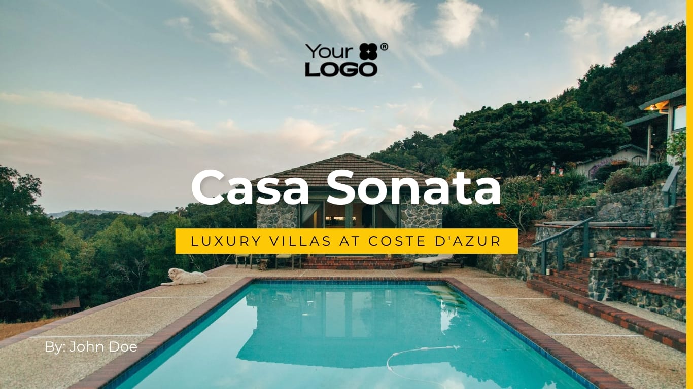 Sleek Property Marketing Presentation Template