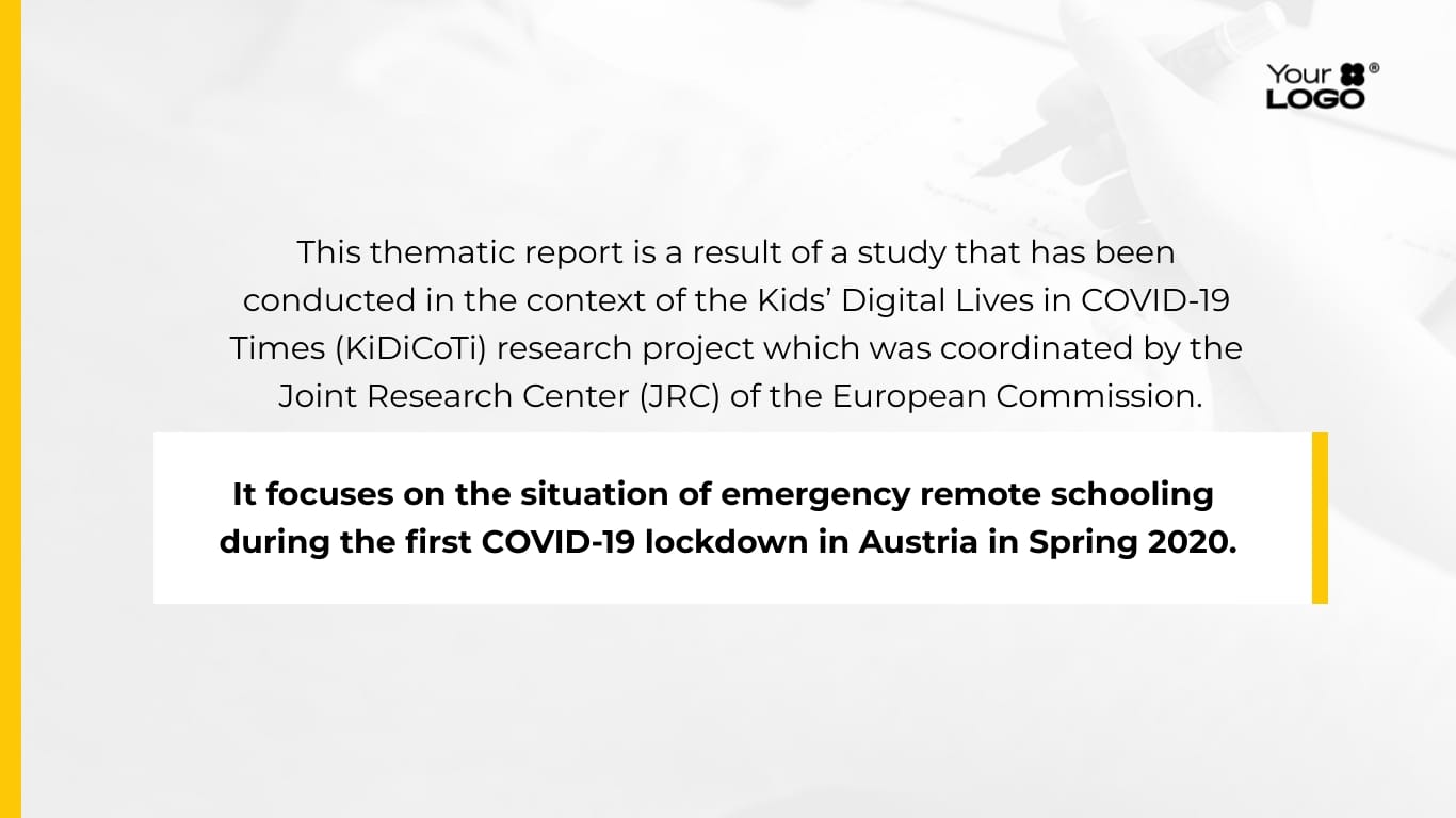 Sleek Research Results Presentation Template - Slide 4 Sleek Research Results Presentation Template - Slide 4