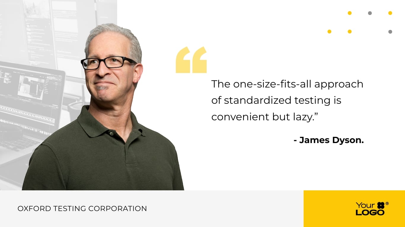 Sleek Standardized Testing Presentation Template - Slide 3 Sleek Standardized Testing Presentation Template - Slide 3