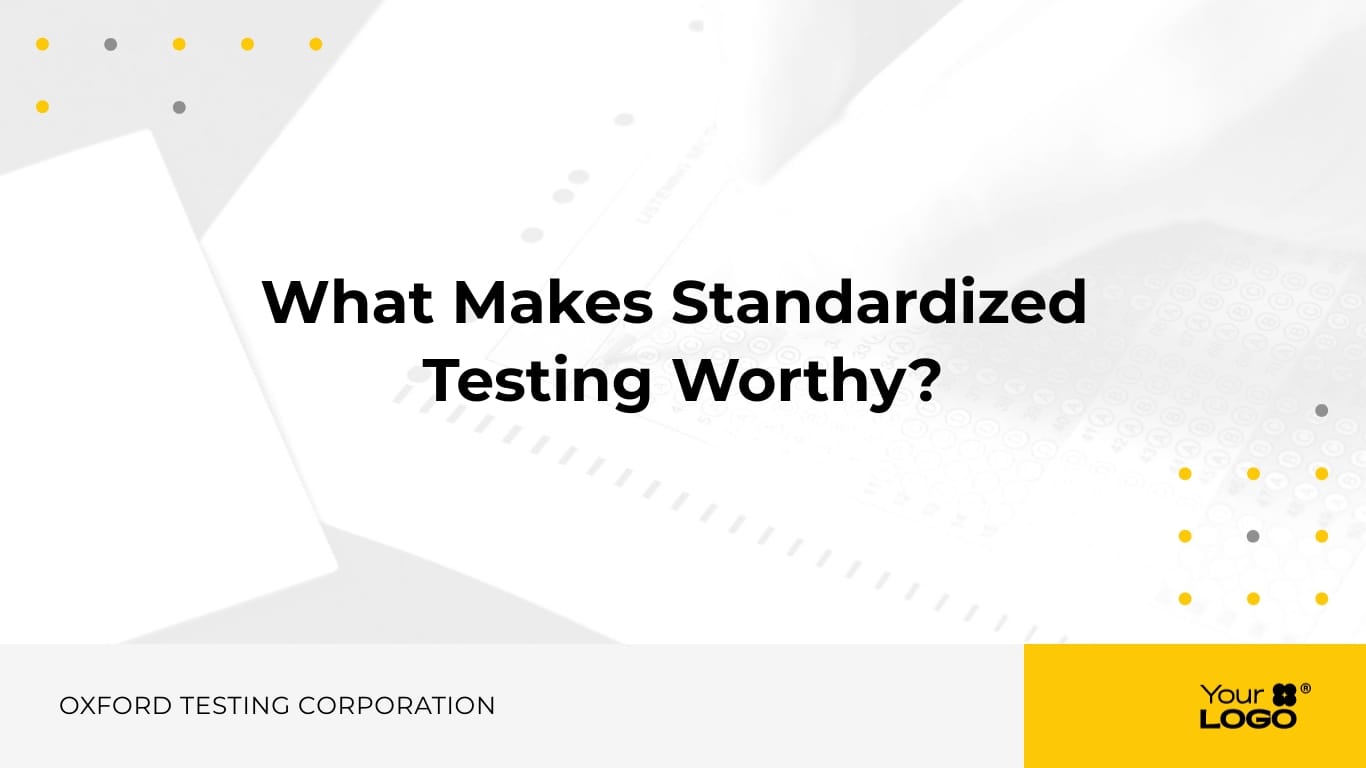 Sleek Standardized Testing Presentation Template - Slide 4 Sleek Standardized Testing Presentation Template - Slide 4