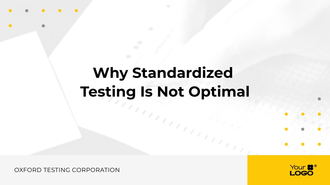 Sleek Standardized Testing Presentation Template - Slide 7 Sleek Standardized Testing Presentation Template - Slide 7