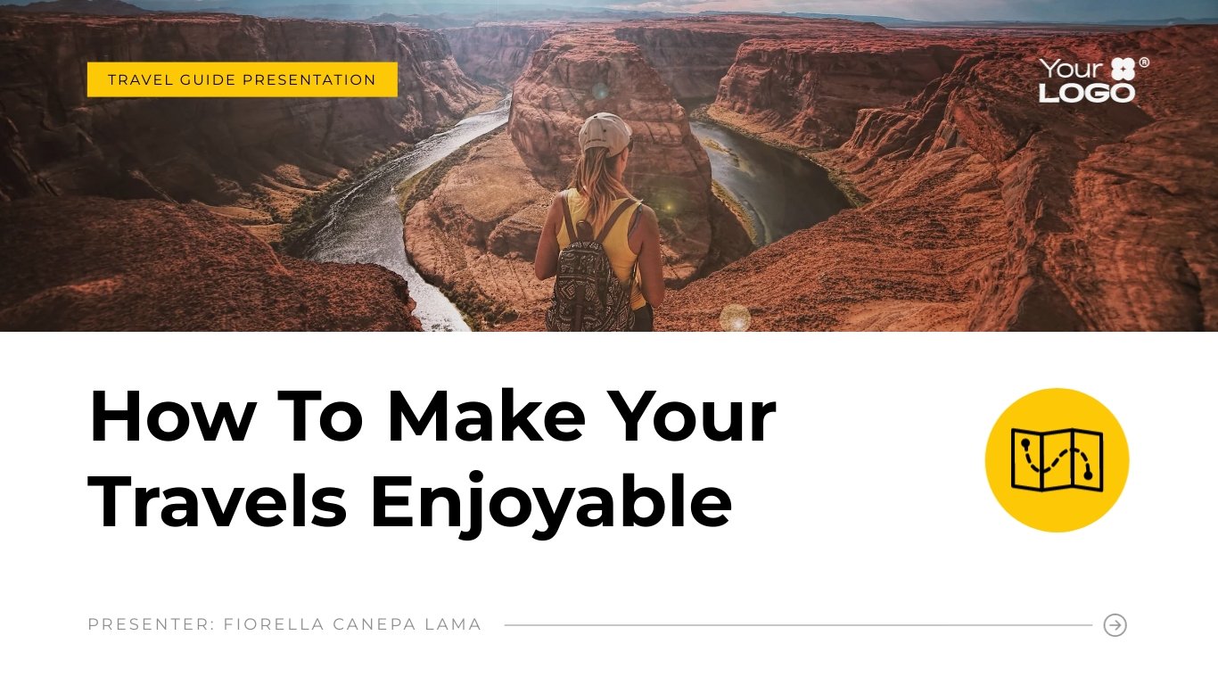 Sleek Travel Guide Presentation Template