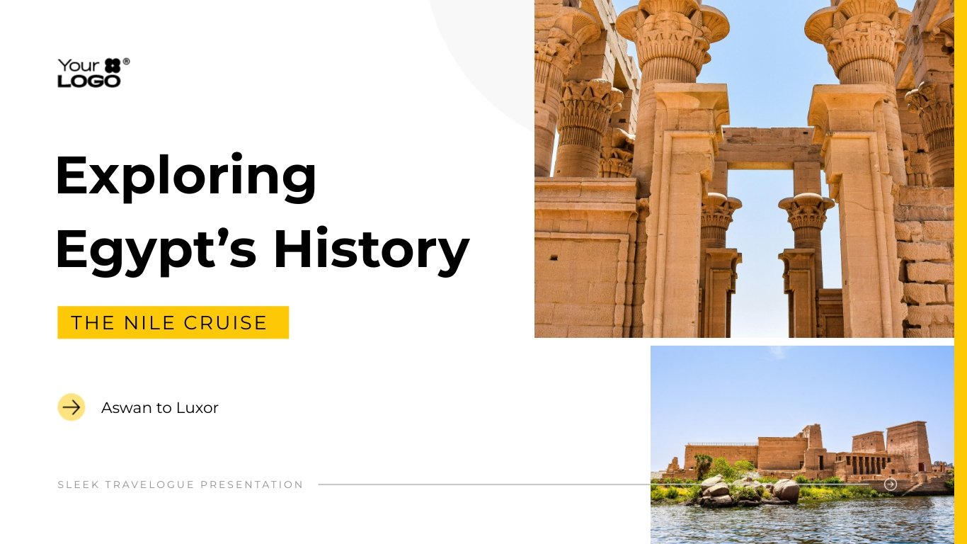 Sleek Travelogue Presentation Template