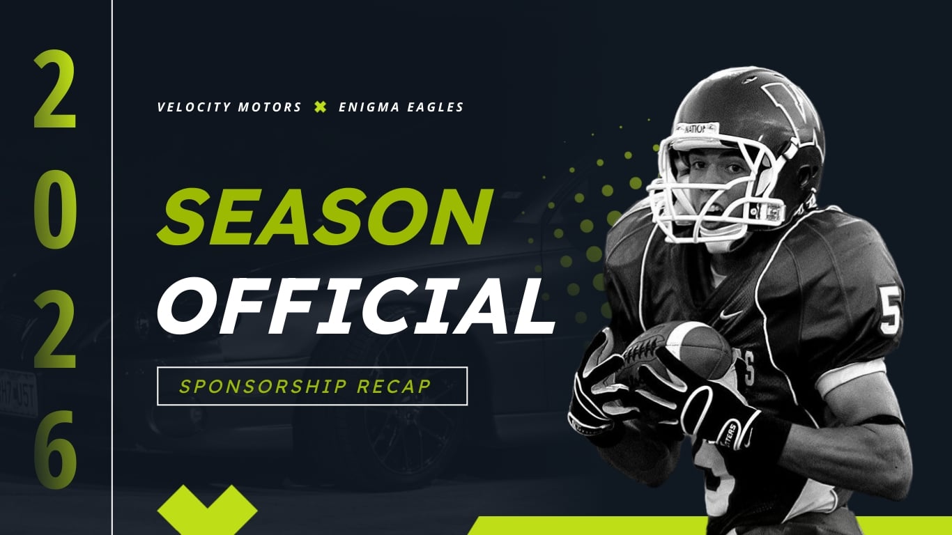 Sports Sponsorship Recap Presentation Template