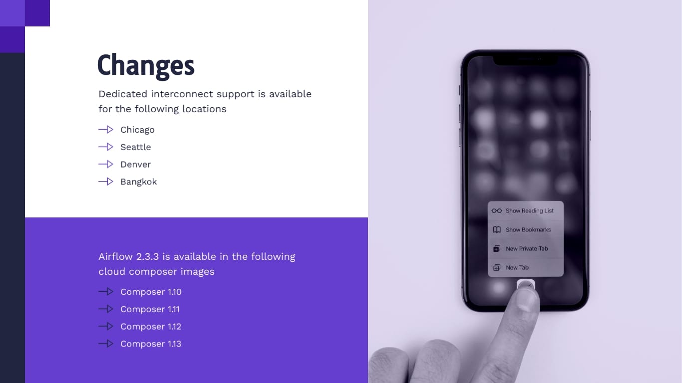 Storage Service Release Notes Presentation Template | Visme