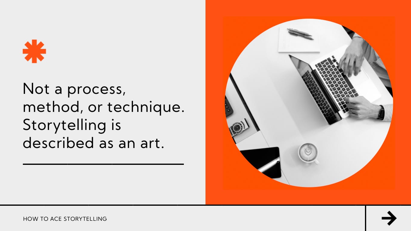 Storytelling Keynote Presentation Template - Slide 5 Storytelling Keynote Presentation Template - Slide 5