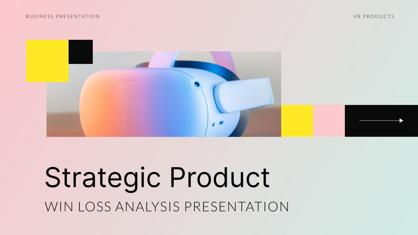 Strategic Product Win Loss Analysis Presentation Template