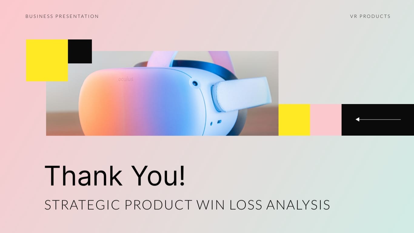Strategic Product Win Loss Analysis Presentation Template | Visme