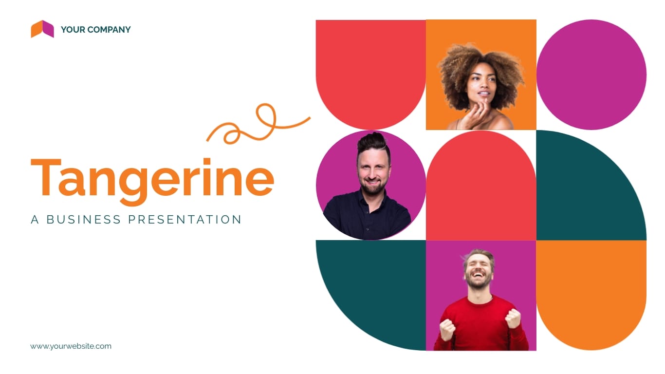 Tangerine Presentation Template