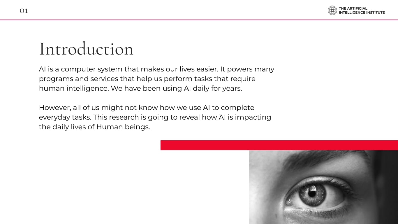 Technology Research Presentation Template | Visme