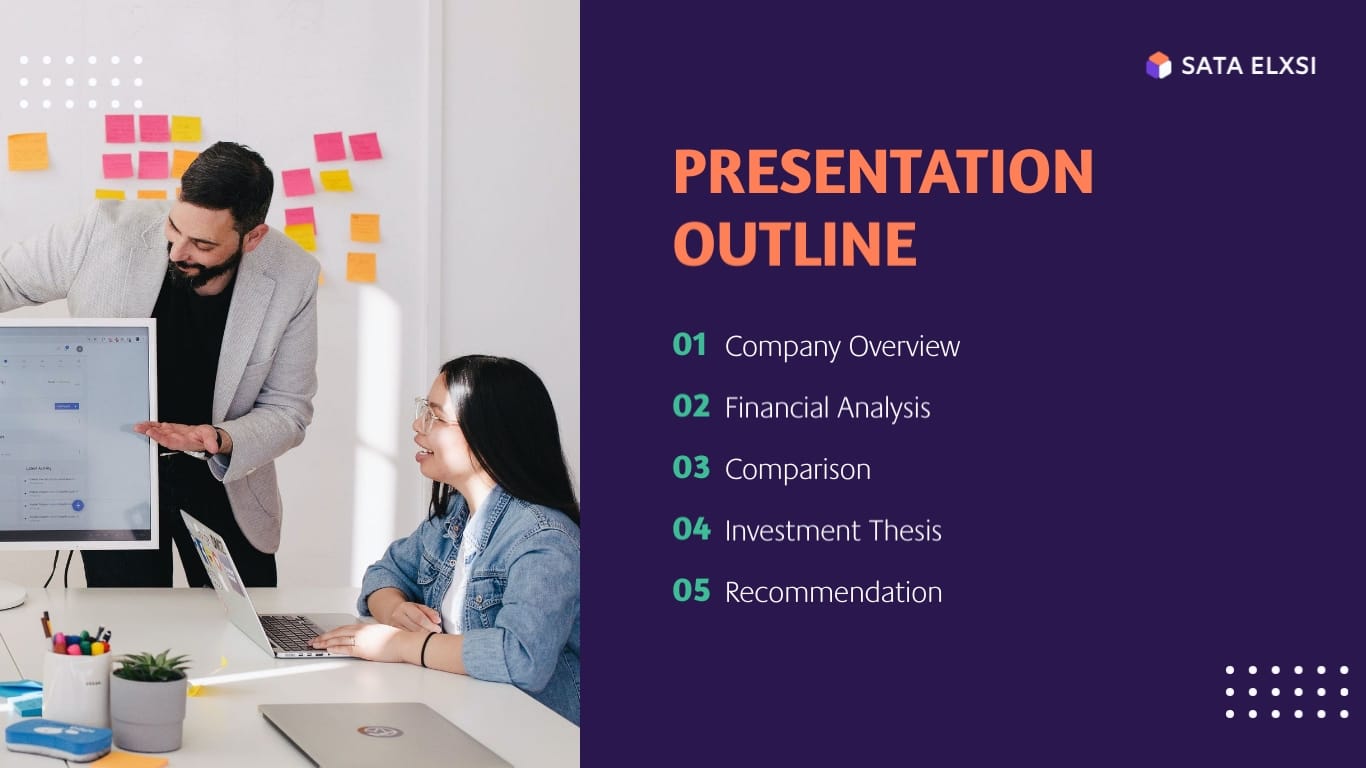 Technology Stock Pitch Presentation Template | Visme