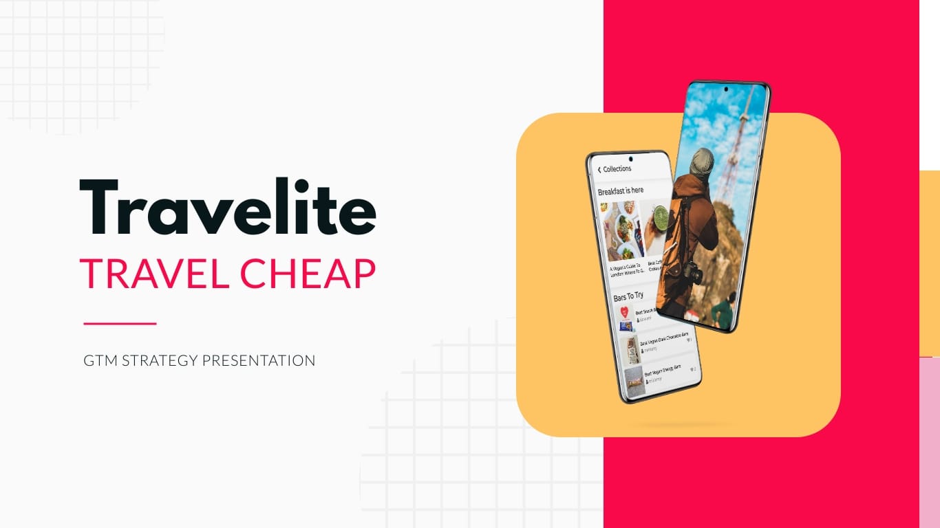 Travel App Go-To-Market Strategy Presentation Template