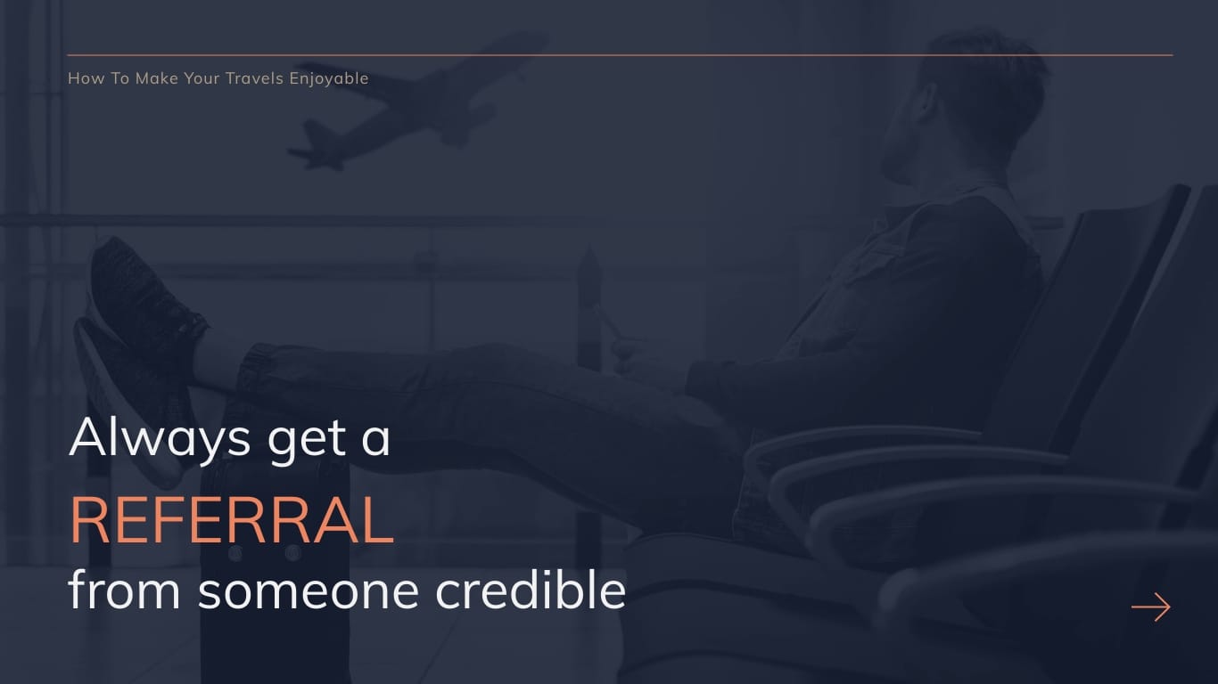 Travel Guide Presentation Template - Slide 10 Travel Guide Presentation Template - Slide 10