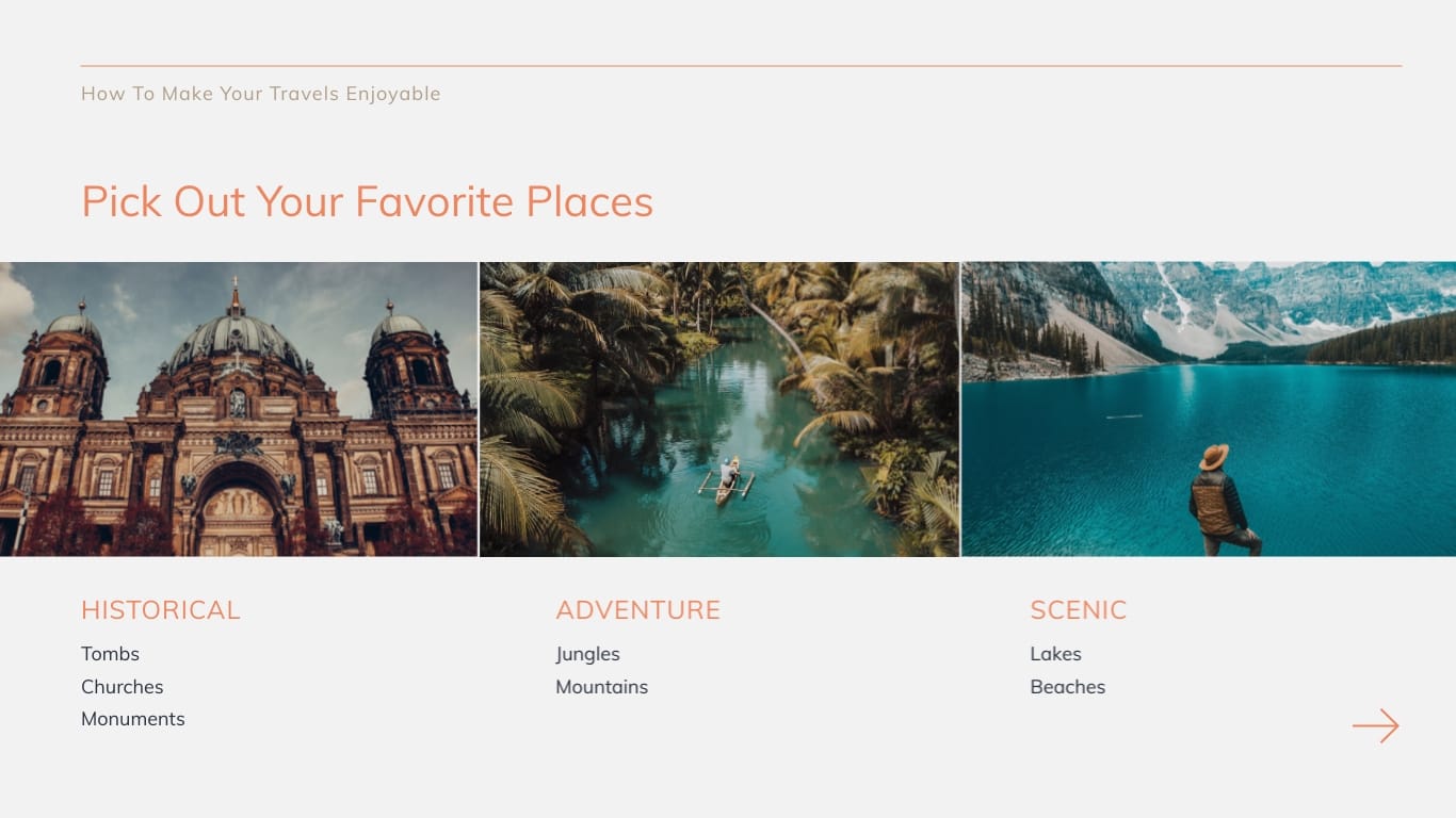 Travel Guide Presentation Template - Slide 9 Travel Guide Presentation Template - Slide 9