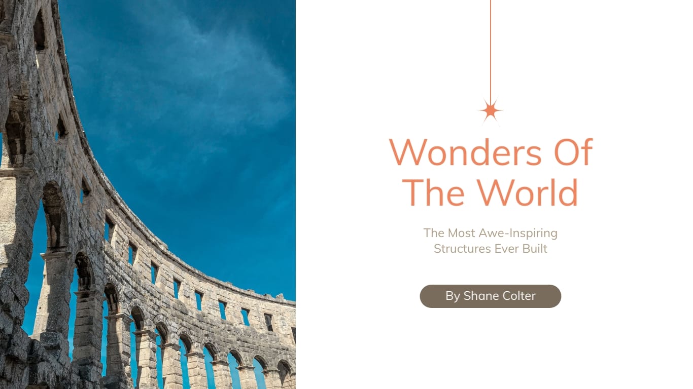 Travel Sites Visual Presentation Template