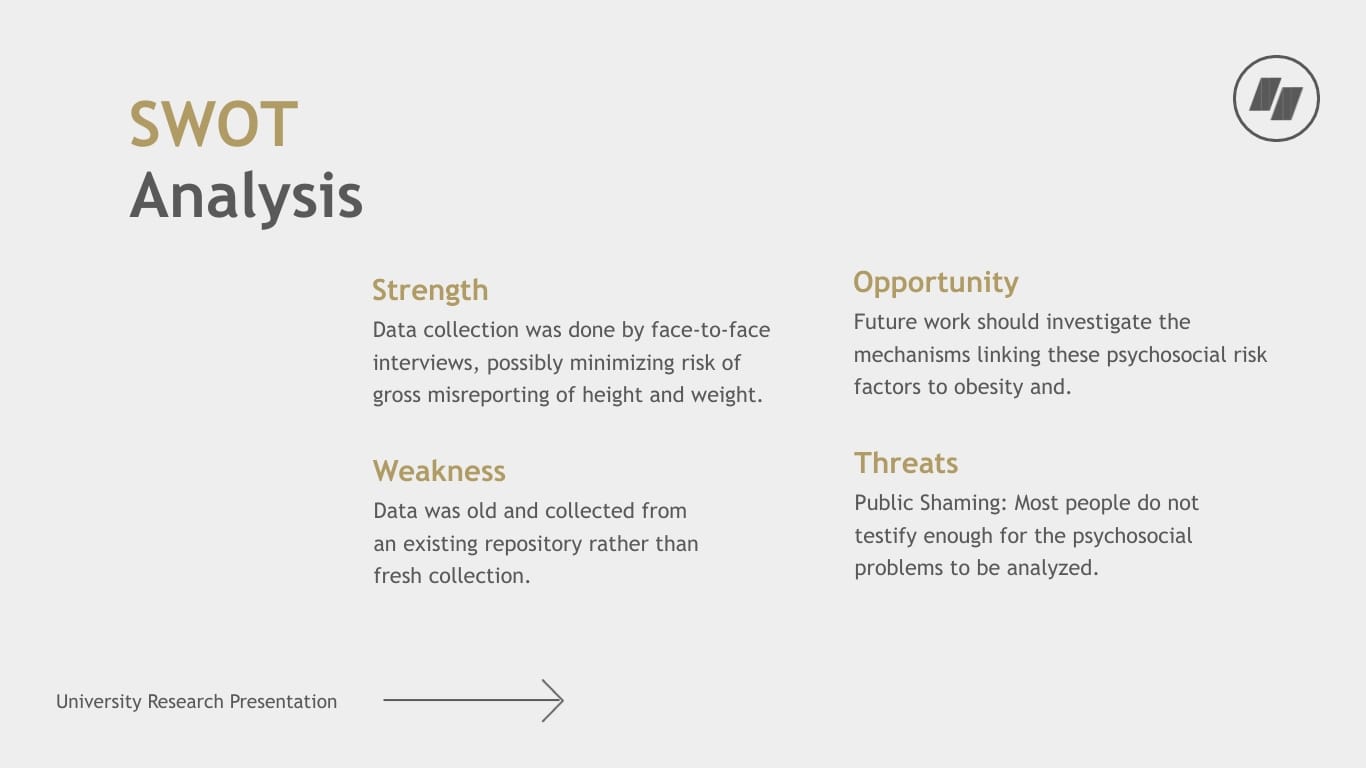 University Research Presentation Template - Slide 19 University Research Presentation Template - Slide 19