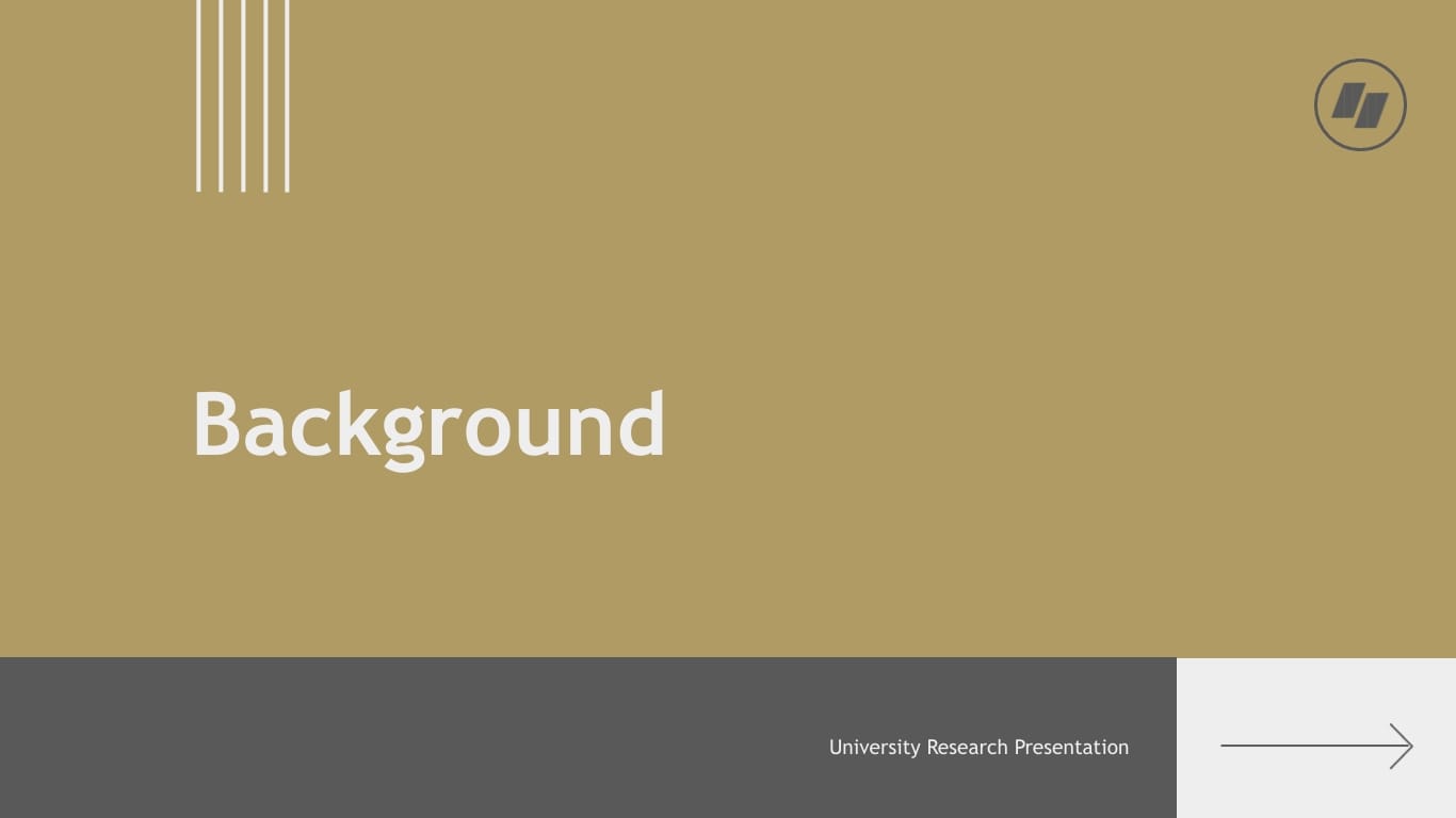 University Research Presentation Template - Slide 3 University Research Presentation Template - Slide 3