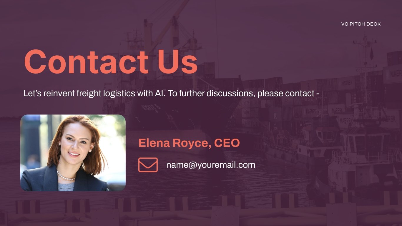 VC Pitch Deck Template - Slide 17 VC Pitch Deck Template - Slide 17