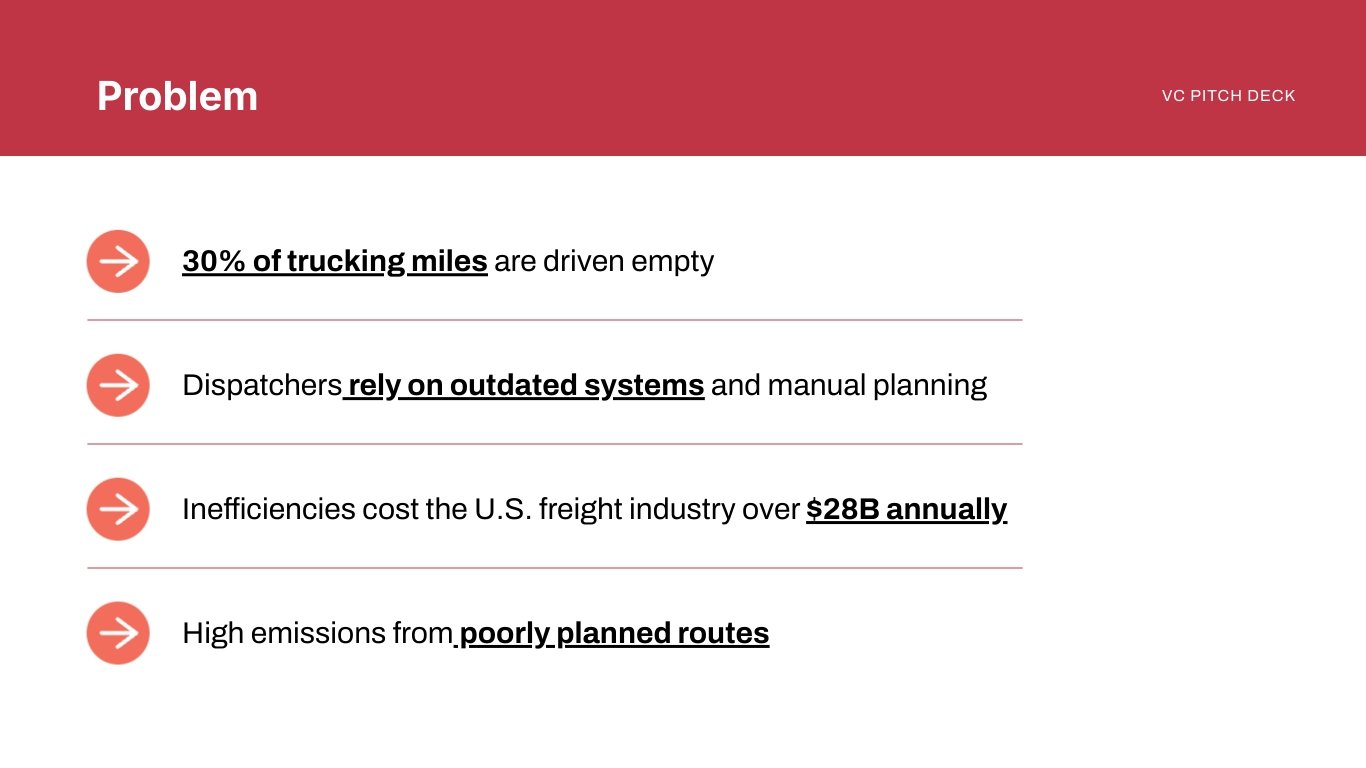 VC Pitch Deck Template - Slide 4 VC Pitch Deck Template - Slide 4