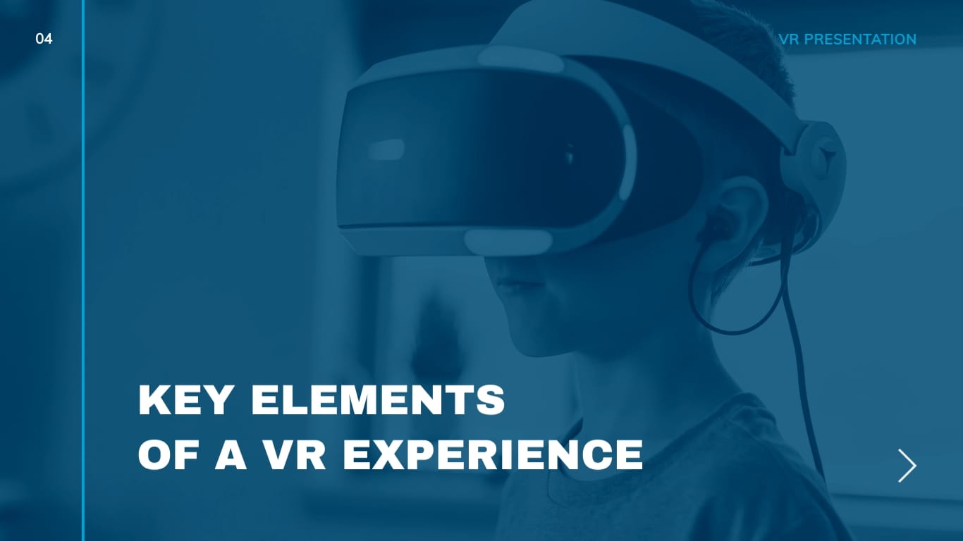 Virtual Reality Presentation Modern Template - Slide 4 Virtual Reality Presentation Modern Template - Slide 4