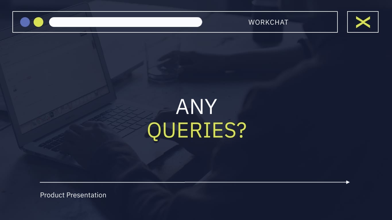 WorkChat Software Presentation Template - Slide 13 WorkChat Software Presentation Template - Slide 13