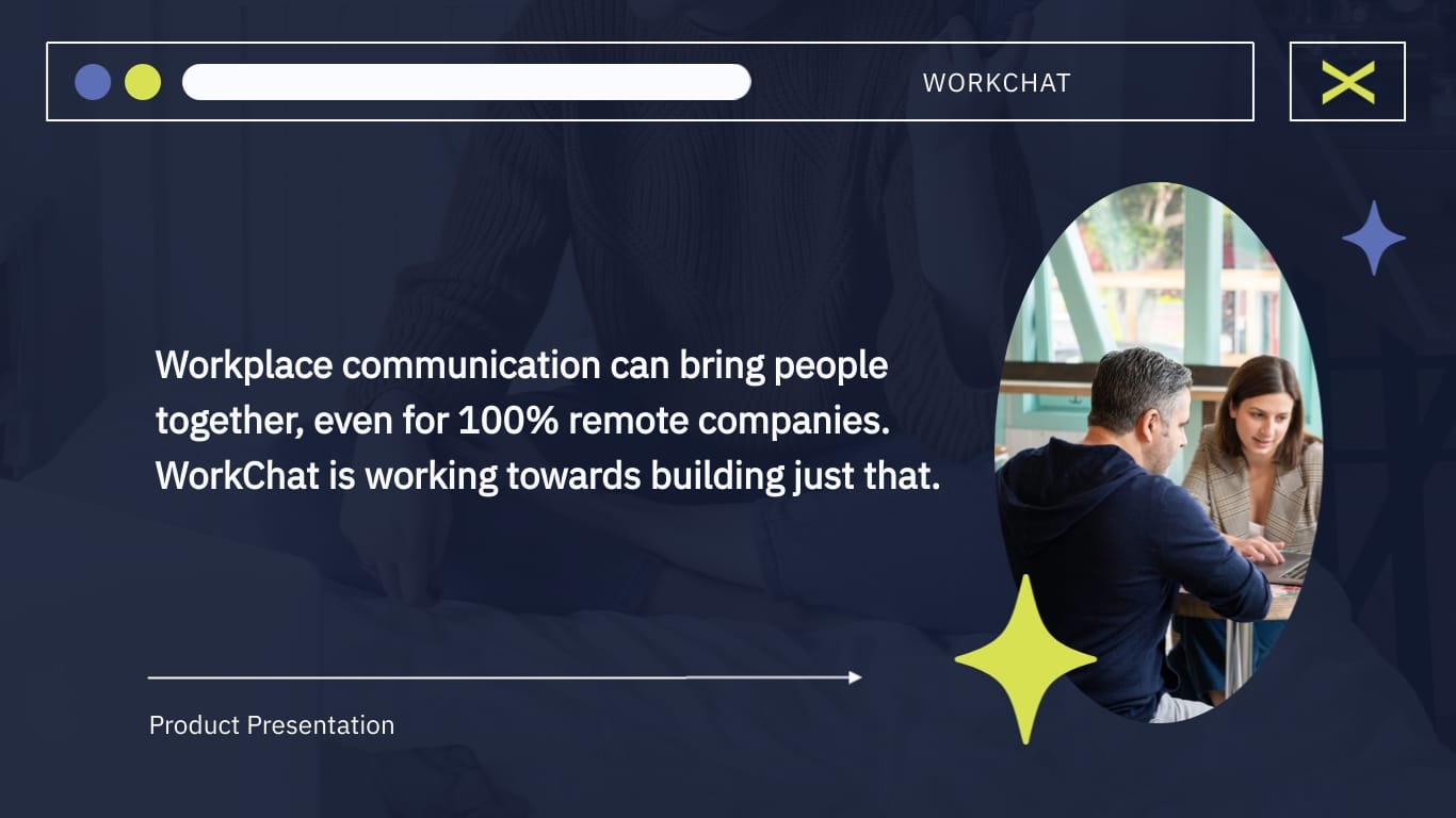 WorkChat Software Presentation Template - Slide 9 WorkChat Software Presentation Template - Slide 9