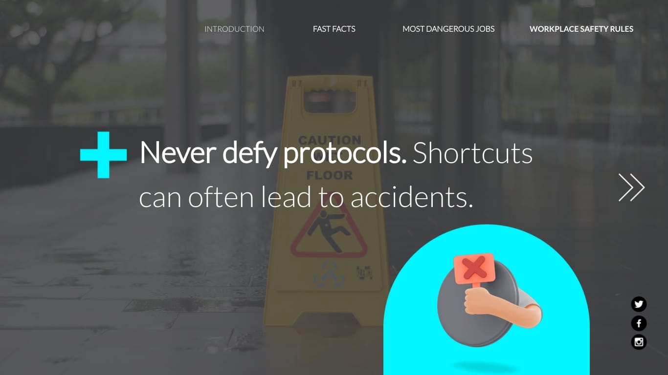 Workplace Safety Presentation Template - Slide 15 Workplace Safety Presentation Template - Slide 15