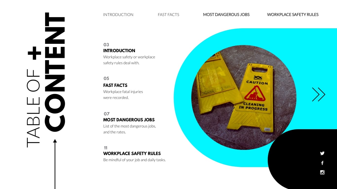 Workplace Safety Presentation Template - Slide 2 Workplace Safety Presentation Template - Slide 2