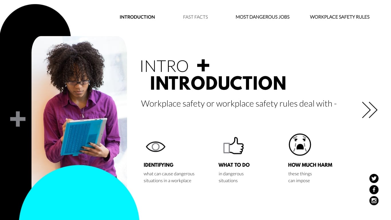 Workplace Safety Presentation Template - Slide 4 Workplace Safety Presentation Template - Slide 4