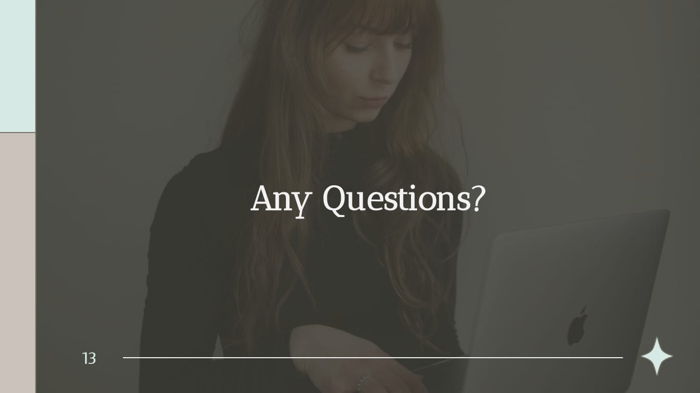 Writing Portfolio Product Presentation Template - Slide 13 Writing Portfolio Product Presentation Template - Slide 13