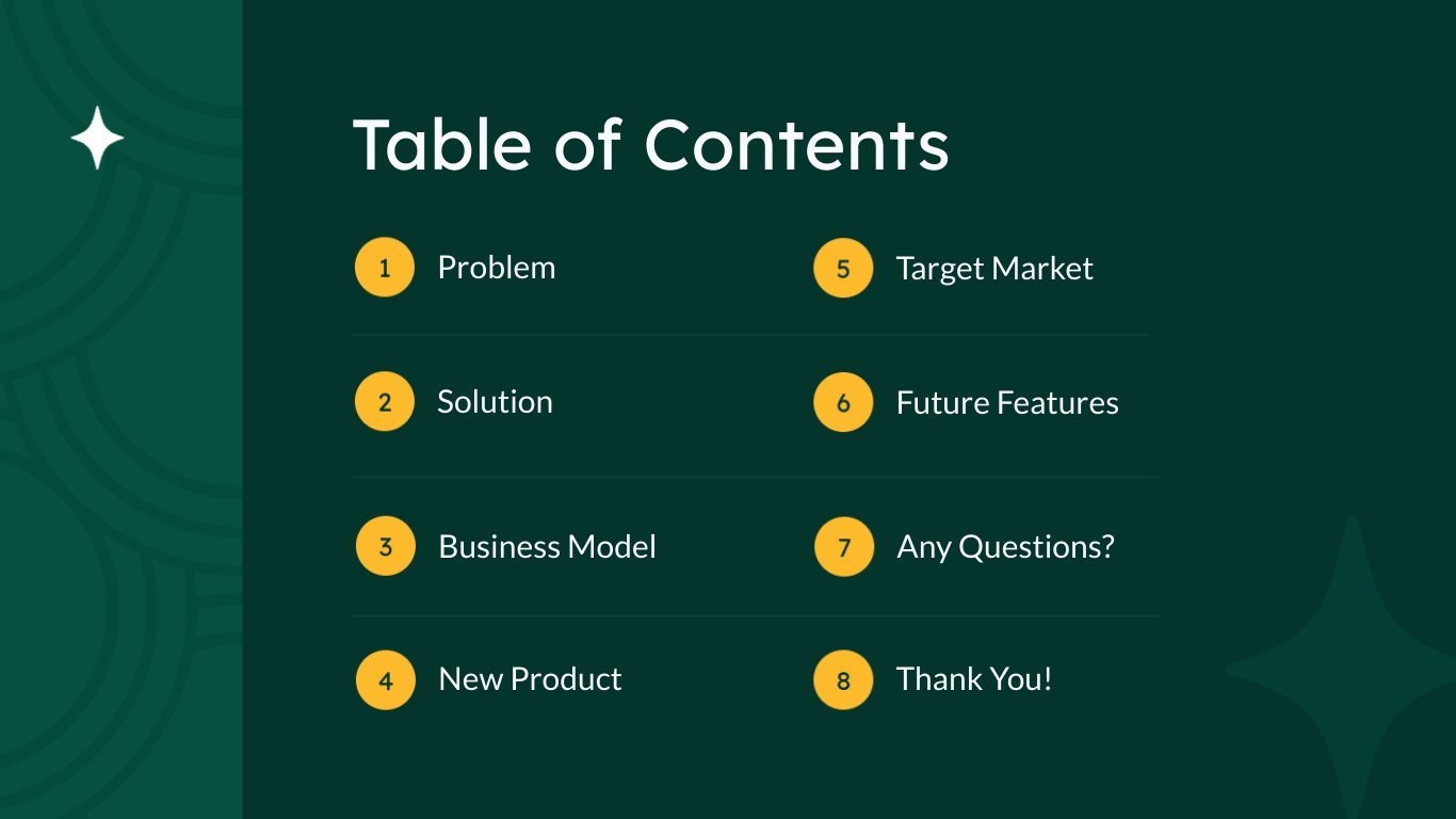 Y Combinator Pitch Deck