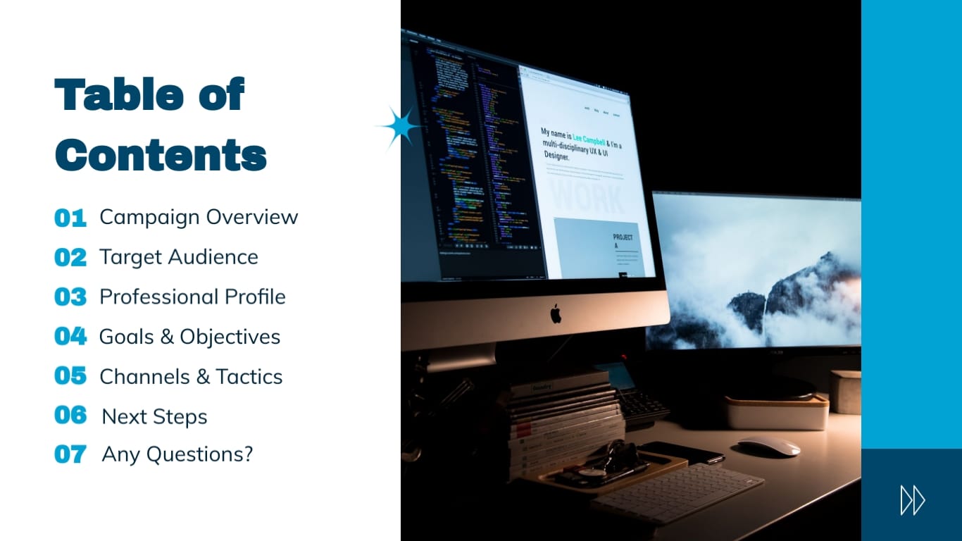 Marketing Project Presentation Template | Visme