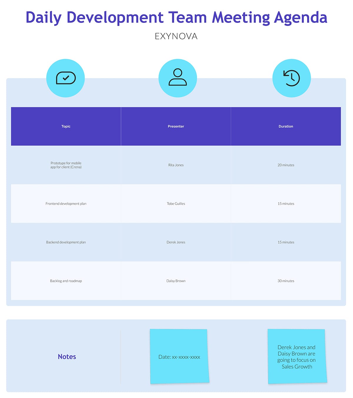 Company Team Meeting Agenda Template
