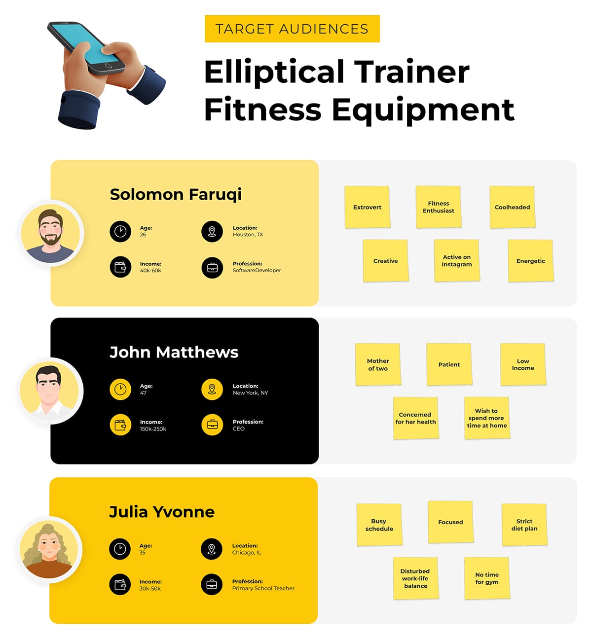 Fitness Whiteboard Template